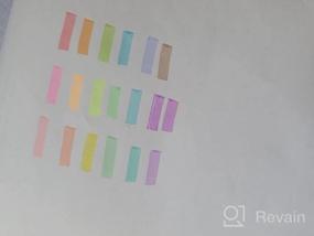 img 5 attached to ZEYAR Aesthetic Highlighter Pen, маркер с долотообразным наконечником, сертифицирован AP, разные цвета, на водной основе, быстросохнущий, запатентованный продукт (6 цветов Macaron и 6 флуоресцентных цветов)