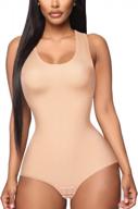 irisnaya shapewear bodysuit scoop neck tank tops for women tummy control waist trainer vest full body shaper логотип