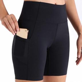 img 2 attached to Style And Function Combined: Keepersheep'S High Waisted Yoga Pants With Pockets