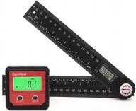aluminum digital protractor and angle gauge by gemred: your ultimate angle measurement tool logo