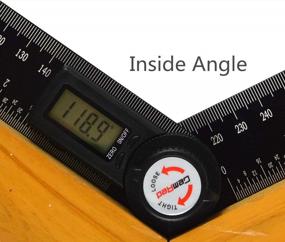 img 1 attached to Aluminum Digital Protractor And Angle Gauge By GemRed: Your Ultimate Angle Measurement Tool