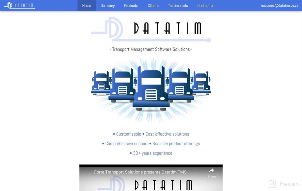 img 1 attached to Datatim TMS review by Aaron Vang