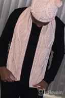 картинка 1 прикреплена к отзыву Согрейтесь с помощью комплекта UNDER ZERO 🧣 Розовая зимняя милая шапка с шарфом для девочек UO от Jennifer Manning