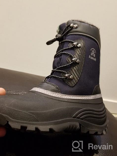 img 1 attached to 👞 Kamik Kids' Luke Snow Boot: Keep Your Little Ones Warm and Stylish All Winter Long! review by Joshua Nation