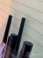 img 1 attached to HuaLan Cute Chopsticks Reusable Fiberglass Chopsticks, Japanese Korean Chopsticks Dishwasher And Hand Wash Safe, Anti-Slip Chop Sticks Beginner Friendly, Gift Sets 10 Pairs review by Stacey Growe