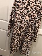 img 1 attached to Women'S Leopard Print Cardigan - Lightweight Long Sleeve Open Front Fall Sweater (S-XXL) review by Don Acevedo