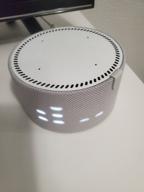 img 1 attached to Smart speaker Yandex Station Mini without clock with Alice, blue sapphire, 10W review by Jnis Bukovskis ᠌