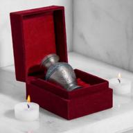 affordable blue dove handcrafted urn - smartchoice keepsake for cremation ashes - perfect funeral urn for ashes keepsake logo
