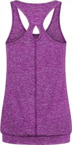 img 1 attached to Comfortable Workout Attire: Women'S Scoop Neck Short-Sleeved Yoga Top