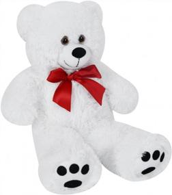 img 3 attached to 20-Inch Jumbo Plush Teddy Bear: Perfect Gift For Girls & Kids On Special Occasions
