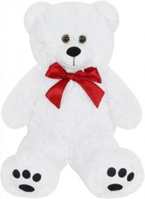 img 1 attached to 20-Inch Jumbo Plush Teddy Bear: Perfect Gift For Girls & Kids On Special Occasions
