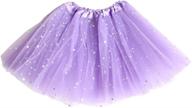 ✨ stunning csbks sparkle layered princess ballet girls' clothing at skirts & skorts for an enchanting look логотип