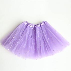 img 2 attached to ✨ Stunning CSBKS Sparkle Layered Princess Ballet Girls' Clothing at Skirts & Skorts for an Enchanting Look