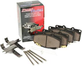 img 2 attached to 🛣️ Posi-Quiet Ceramic Brake Pad with Shims - Centric 105.09061