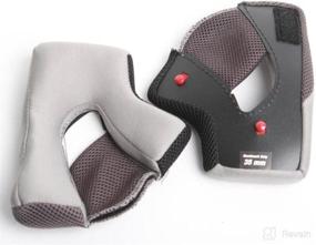 img 1 attached to Bell Qualifier Cheek Pads Grey Motorcycle & Powersports for Protective Gear