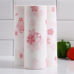 img 3 attached to SigMntun Reusable Bamboo Paper Towels Cleaning Supplies