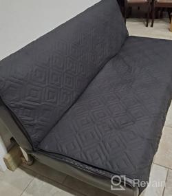 img 7 attached to Protect Your Furniture & Transform Your Space With A Reversible Loveseat Cover - Anti-Slip, Water Resistant And Fits Up To 54 Inches!