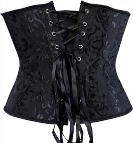 img 2 attached to Flaunt Your Curves With Fashionable And Functional Underbust Corsets For Women