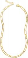 14-каратное позолоченное женское колье-чокер - скрепка/елочка/бисером/коренастая цепочка многослойные украшения логотип