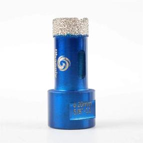 img 4 attached to Raizi 3/4Inch Dry Vacuum Brazed Diamond Core Hole Saw Drilling Bits For Porcelain Tile Ceramic Granite Marble Stone Concrete