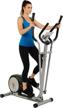 efitment magnetic elliptical machine trainer w/lcd monitor and pulse rate grips logo
