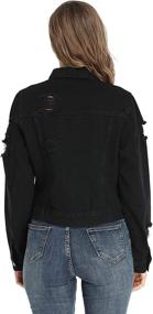 img 3 attached to 👚 Anienaya Women's Washed Button Pockets Clothing Coats, Jackets & Vests