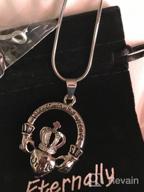 img 1 attached to 👑 Forever in My Heart Crown Heart Ash Urn Pendant Necklace - Eternaloved Cremation Jewelry review by Demetrius Holt