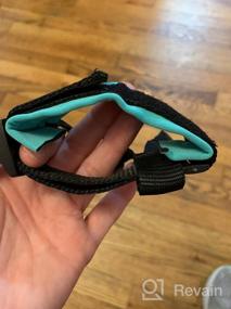 img 6 attached to Soft Padded Dog Muzzle - Neoprene Comfort & Adjustable Fit For Small, Medium & Large Dogs | BRONZEDOG (Mint Green, Small)