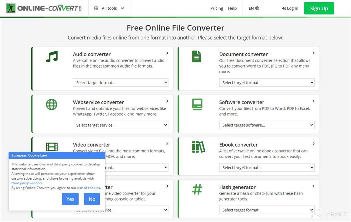 img 1 attached to Online-Convert.com for G Suite review by Marcus Merritt