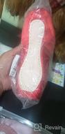 img 1 attached to 🩰 Canvas Professional Pointe Ballet Dance Shoes for Girls review by Crystal Phillips