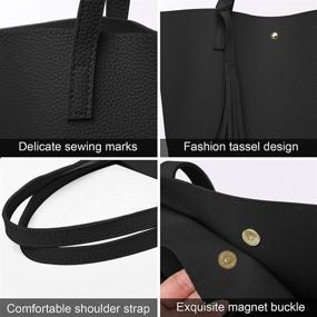 img 2 attached to PHABULS Waterproof Handbags Clearance Shoulder Women's Handbags & Wallets ~ Totes