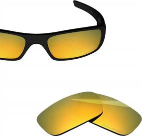 img 3 attached to Upgrade Your Oakley Crankshaft With BLAZERBUCK Anti-Salt Polarized Replacement Lenses In 24K Gold