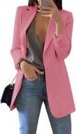 👚 cnkwei womens casual blazers sleeve women's clothing: discover stylish suiting & blazers for women логотип