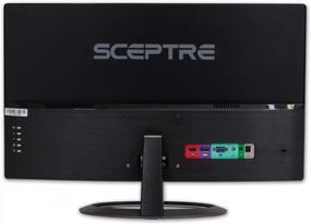 img 1 attached to Sceptre C275W-1920R: Immersive Curvature Display with Built-in Speakers, Metallic 🖥️ Finish and HD Resolution, Supports DisplayPort and HDMI, 75Hz Refresh Rate