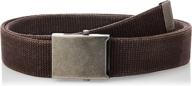 🔥 premium quality columbia men's military belt: stylish men's accessory with added durability - belts logo