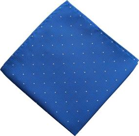 img 3 attached to Mens Polka Bowtie Pocket Square Men's Accessories good for Ties, Cummerbunds & Pocket Squares