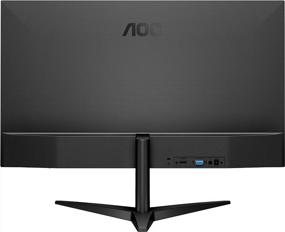 img 3 attached to 24B1H 23.6" Frameless Flicker-Free Blue Light Filter Monitor with Tilt Adjustment from AOC's B1 Series, 1920 x 1080 Resolution and 60Hz Refresh Rate