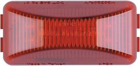 img 1 attached to 🔴 Enhanced Visibility Maxxima M20320R Red 2-1/2&#34; Rectangular LED Clearance Marker Light