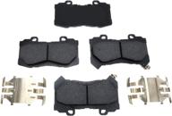 acdelco gold 17d1802ch ceramic front disc brake pad kit логотип