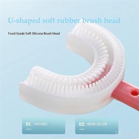 img 2 attached to Children's 🦷 Toothbrush with U-shaped Bristles