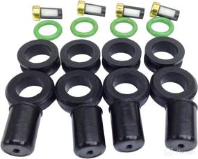 img 1 attached to UREMCO 12-4 Fuel Injector 🔧 Seal Kit - Enhanced SEO, 1 Pack