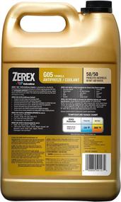 img 1 attached to 🔋 Phosphate Free Zerex G05 50/50 Antifreeze/Coolant 1 Gallon - Ready-to-Use and Prediluted