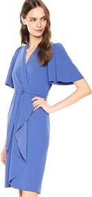 img 2 attached to Donna Morgan Womens Crepe Acrylic Women's Clothing ~ Dresses