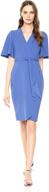 donna morgan womens crepe acrylic women's clothing ~ dresses logo