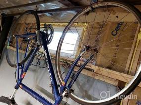 img 5 attached to Увеличьте пространство и организуйте свой велосипед с помощью SMARTOLOGY 8 Pack Heavy Duty Bike Hanger Storage Hook Rack - идеально подходит для настенного и потолочного хранения велосипедов в гараже
