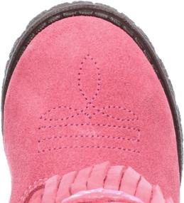 img 3 attached to 👟 Distressed Leather Girls' Shoes for Athletic Toddler and Children with Smoky Vibes