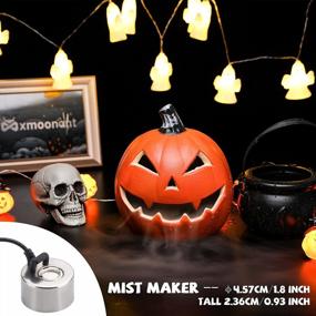 img 3 attached to Mxmoonant Mist Maker 350Ml/H: Perfect For Halloween Party Decorations & Water Fountains!