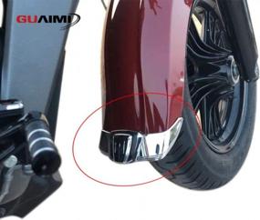 img 1 attached to Upgrade Your Indian Scout With GUAIMI Front Fender Skirt Accessories For 2015-2019 Models (Excluding Bobber)