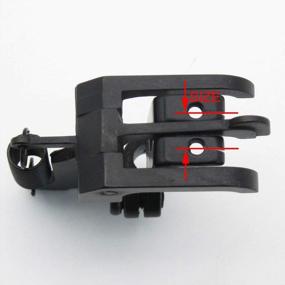 img 1 attached to CKPSMS Brand - 1 Set#H02-0022A Walking Foot With Center Guide Fit For CONSEW 339/339RB Juki 1560 521 2NEEDLE Sewing Machine (Needle Size:1/2")