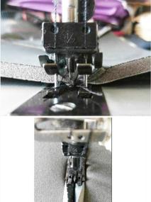img 3 attached to Марка CKPSMS - 1 комплект # H02-0022A шагающая лапка с центральной направляющей, подходящая для швейной машины CONSEW 339/339RB Juki 1560 521 2NEEDLE (размер иглы: 1/2 дюйма)